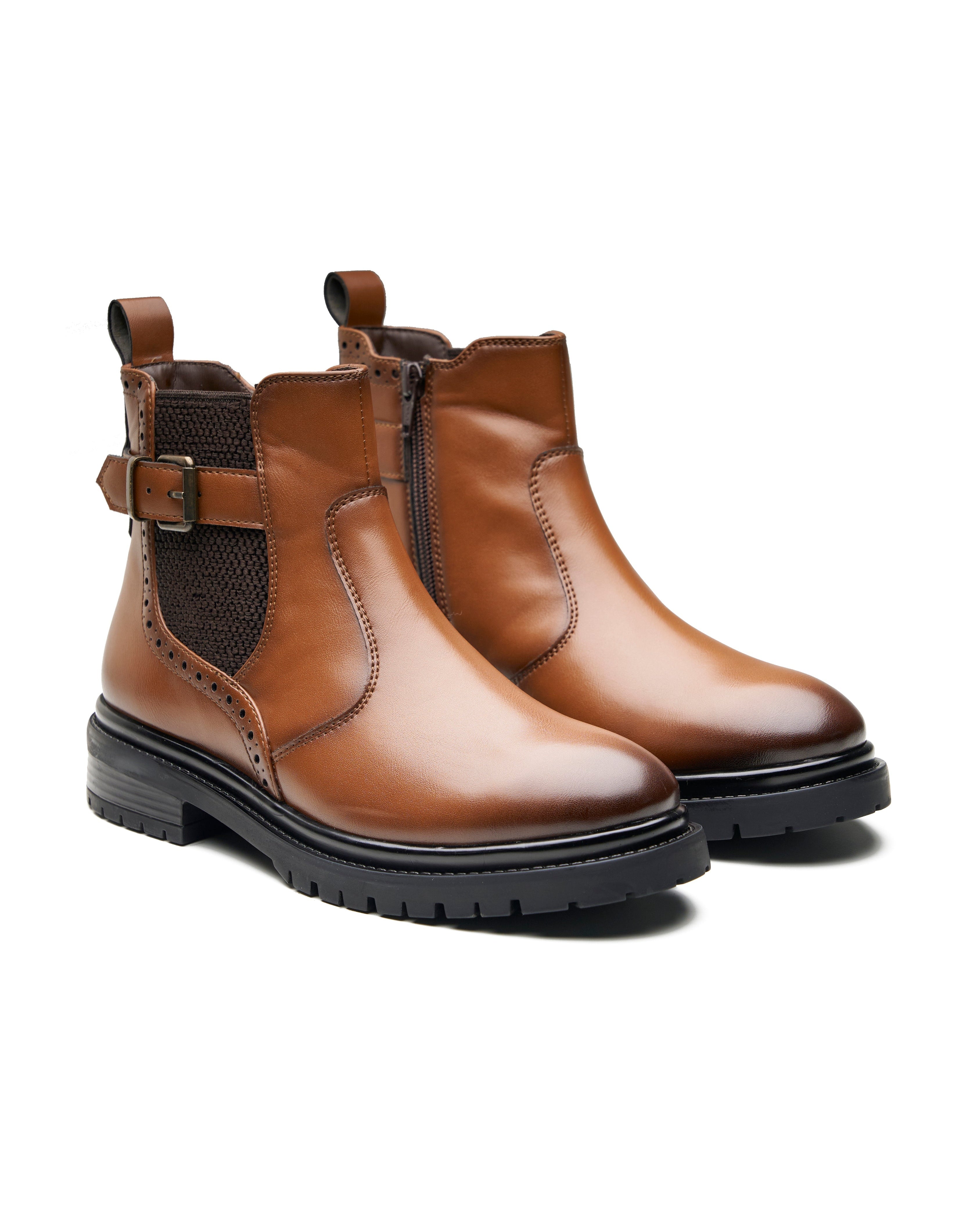 Carrara Ankle Boots Tan