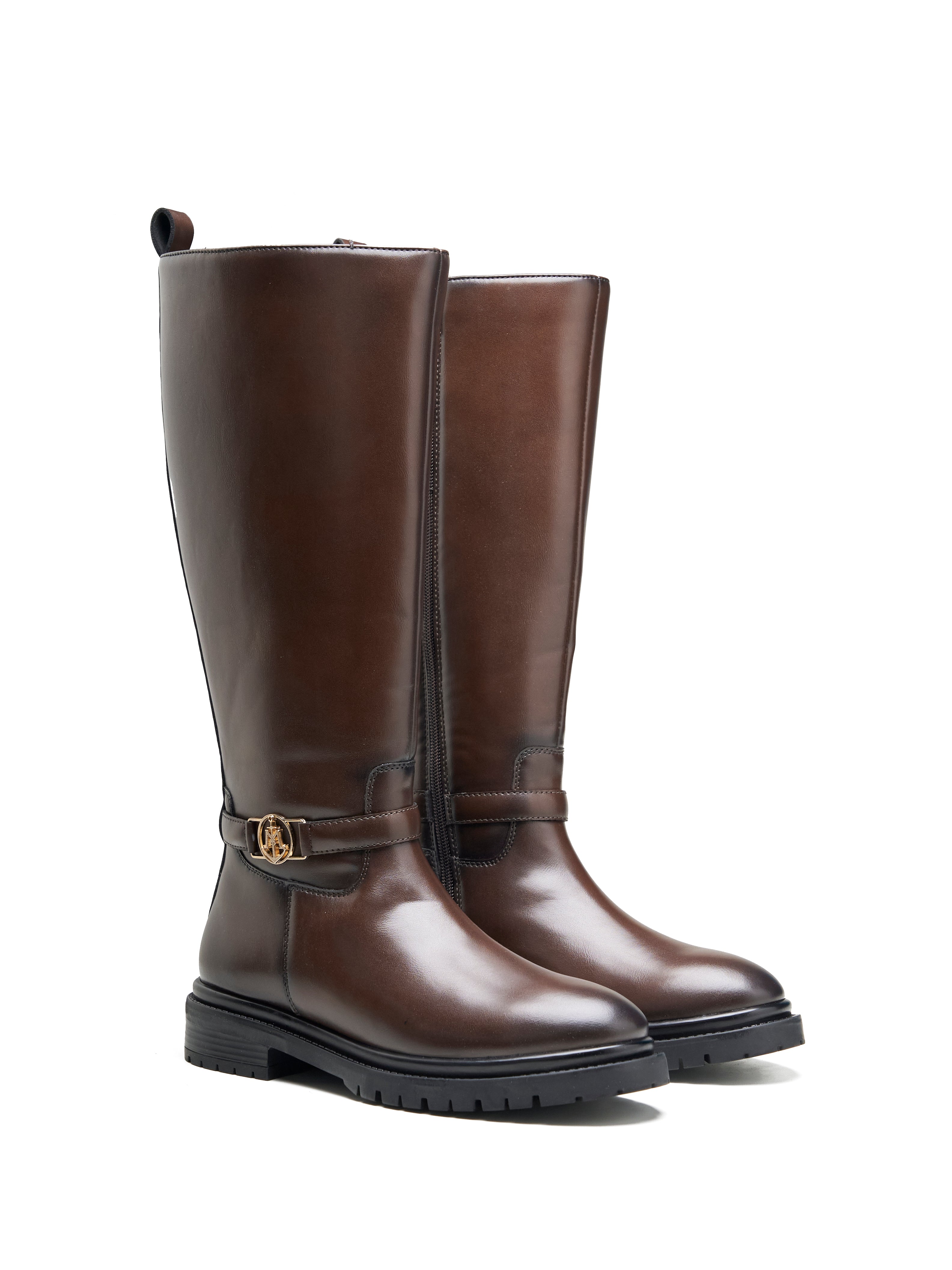 Caserta Long Boots Brown