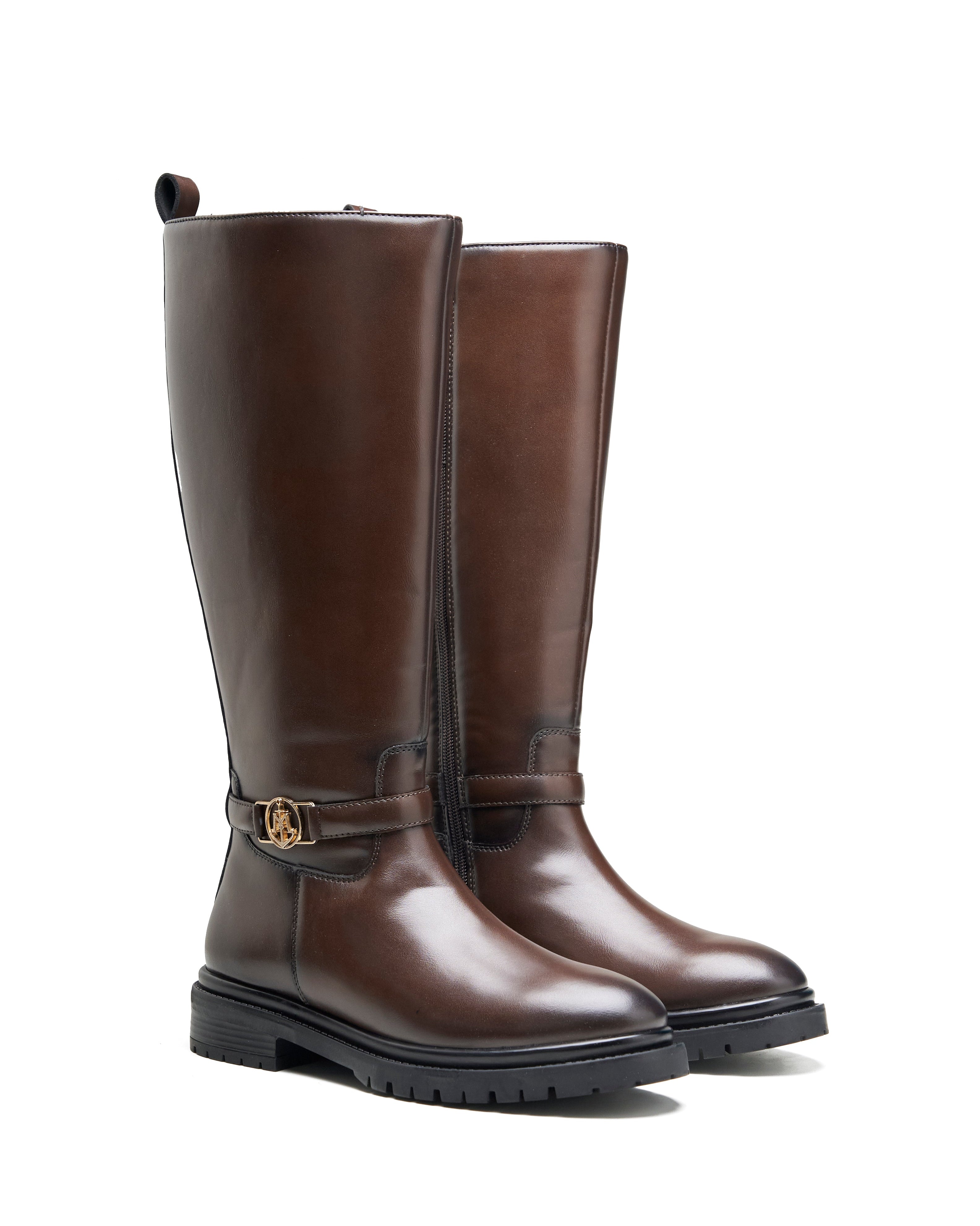 Caserta Long Boots Brown