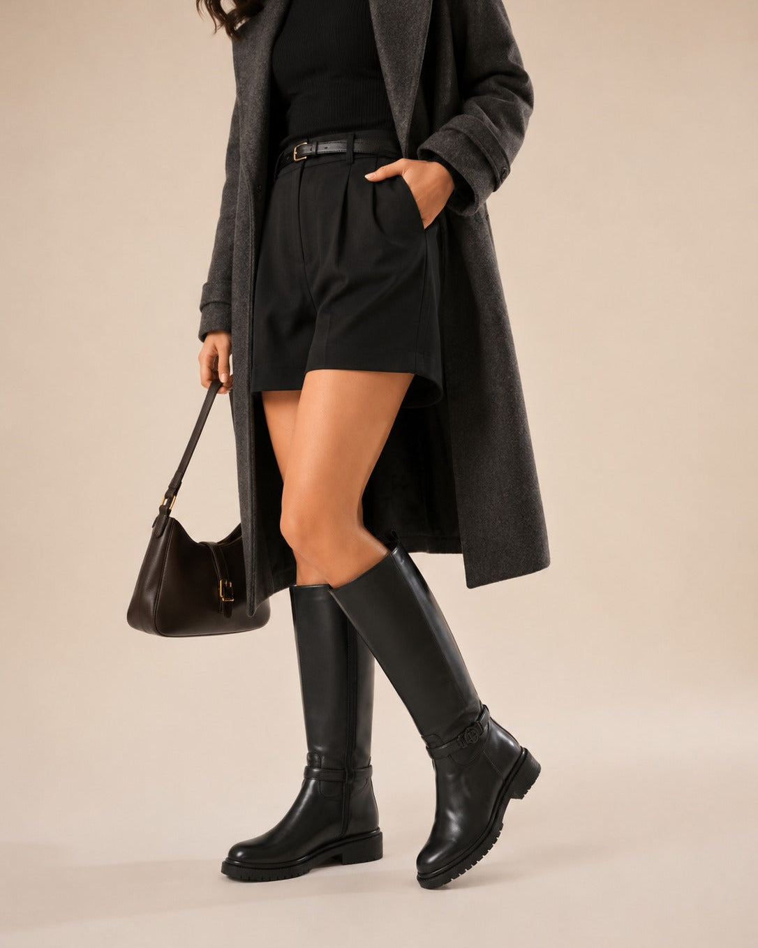 Caserta Long Boots Black