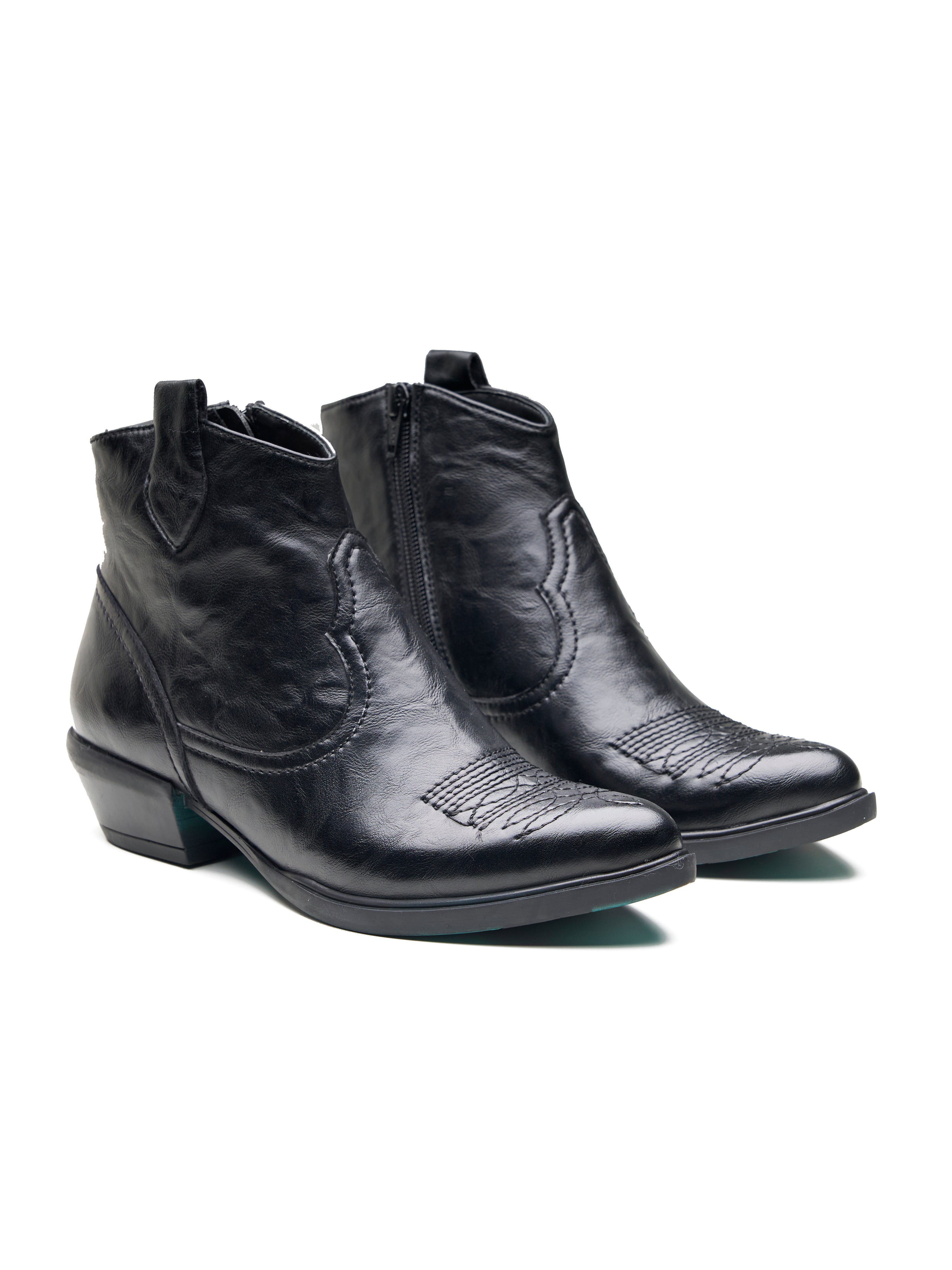 Caia Ankle Boots Black