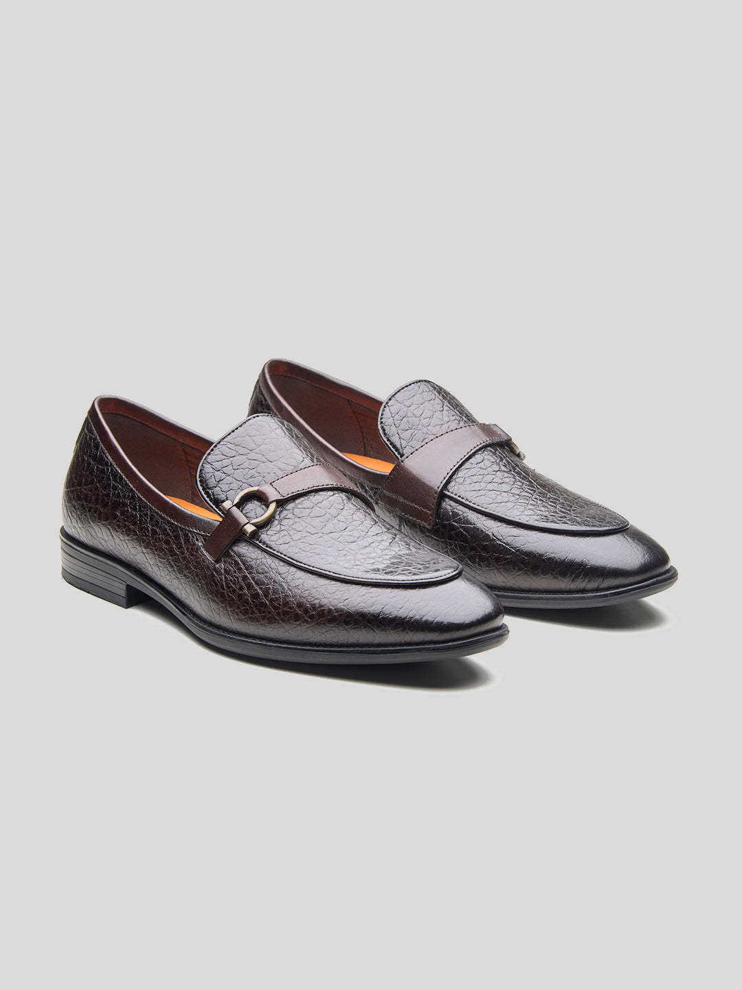 Nunzio Leather Formal Shoes Brown