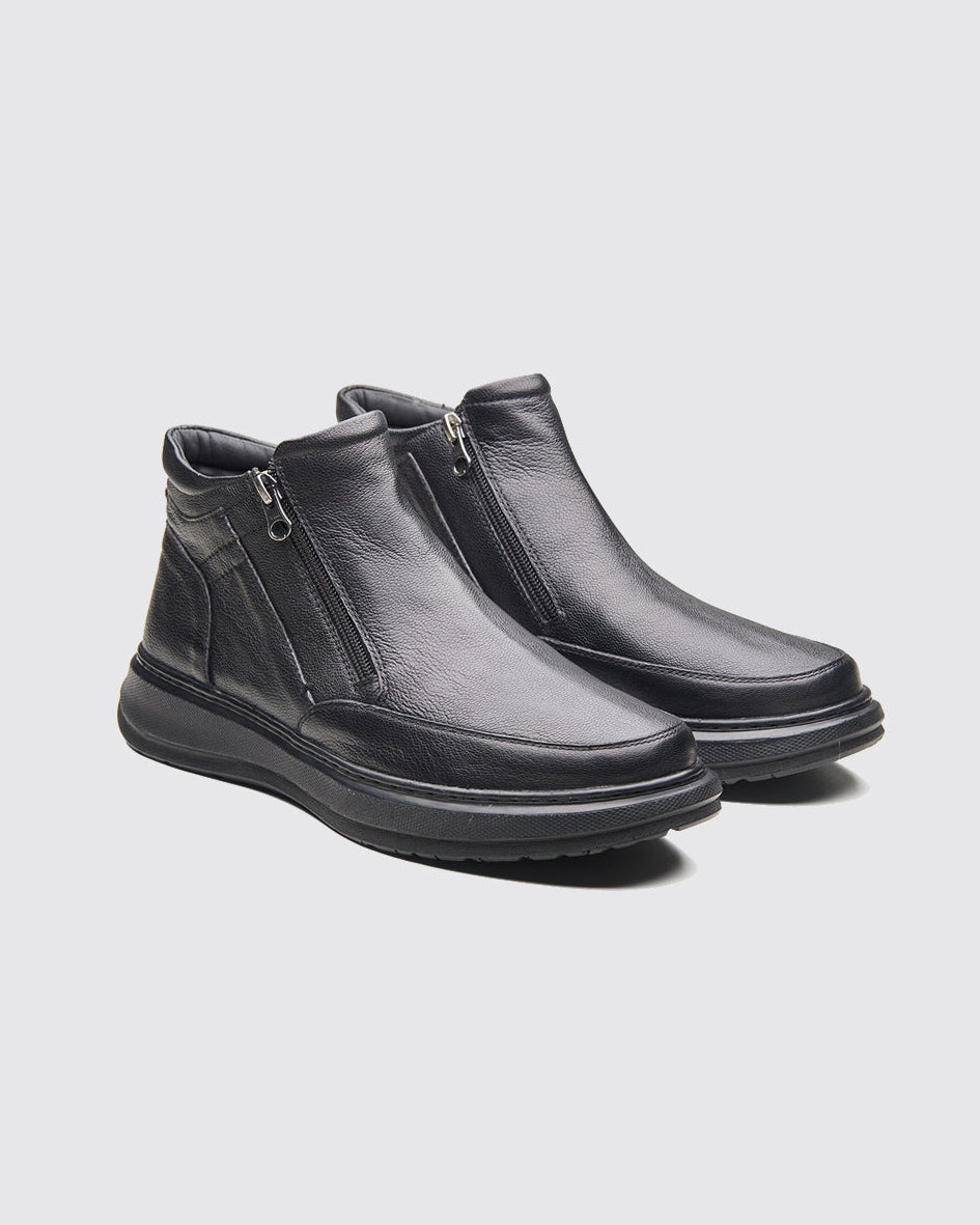Ricci Leather Formals Black