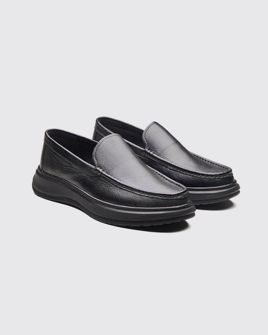 Tonali Leather Formals Black