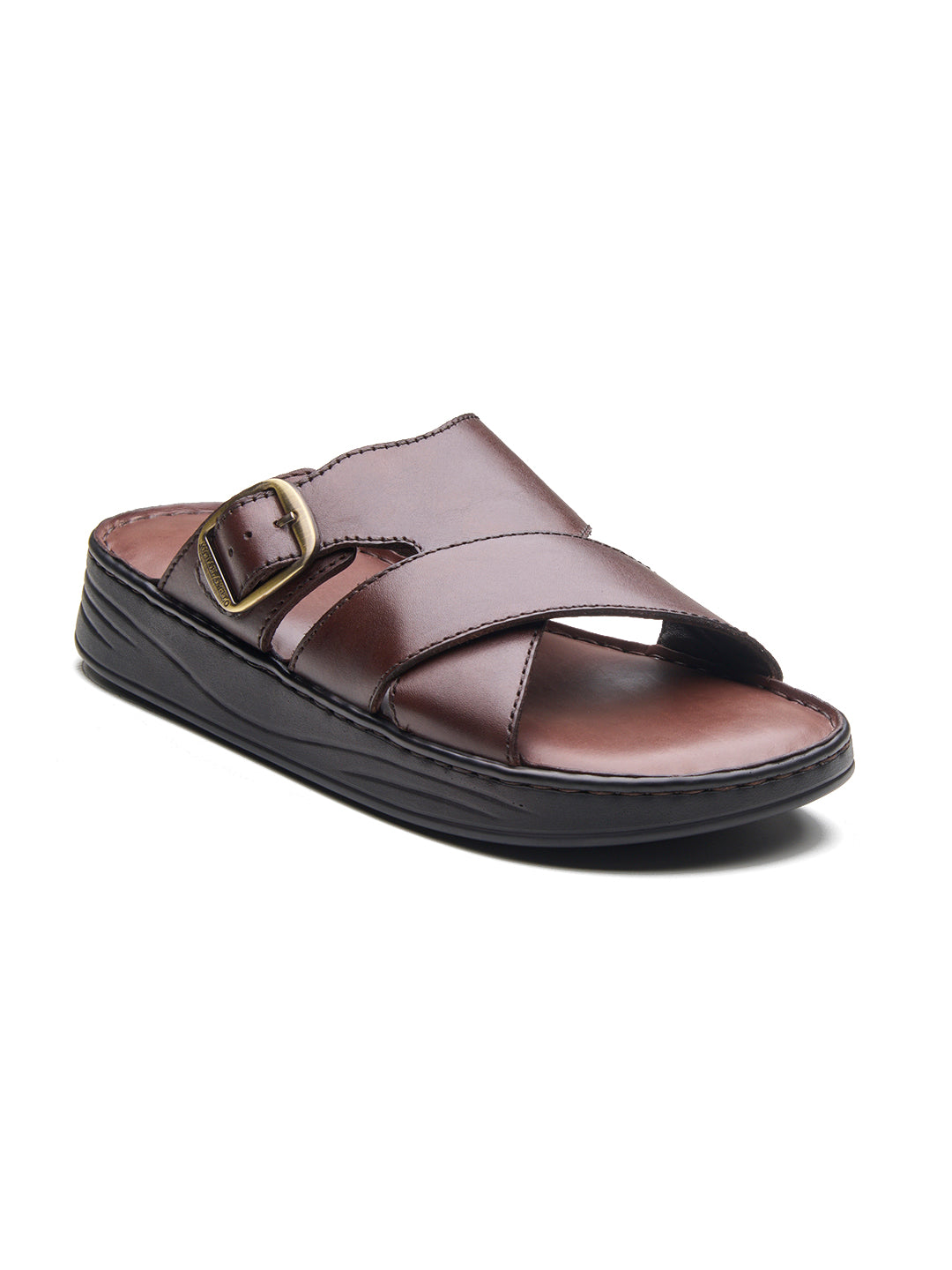 Vasco Leather Sandals Brown