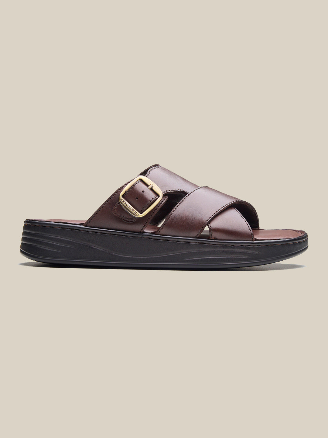 Vasco Leather Sandals Brown