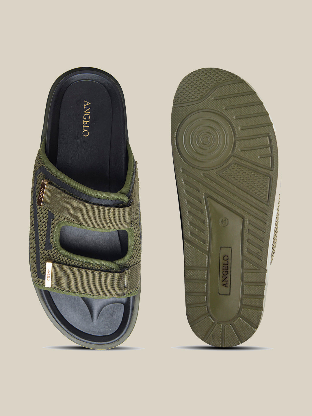 Venio Textile Sandals Olive