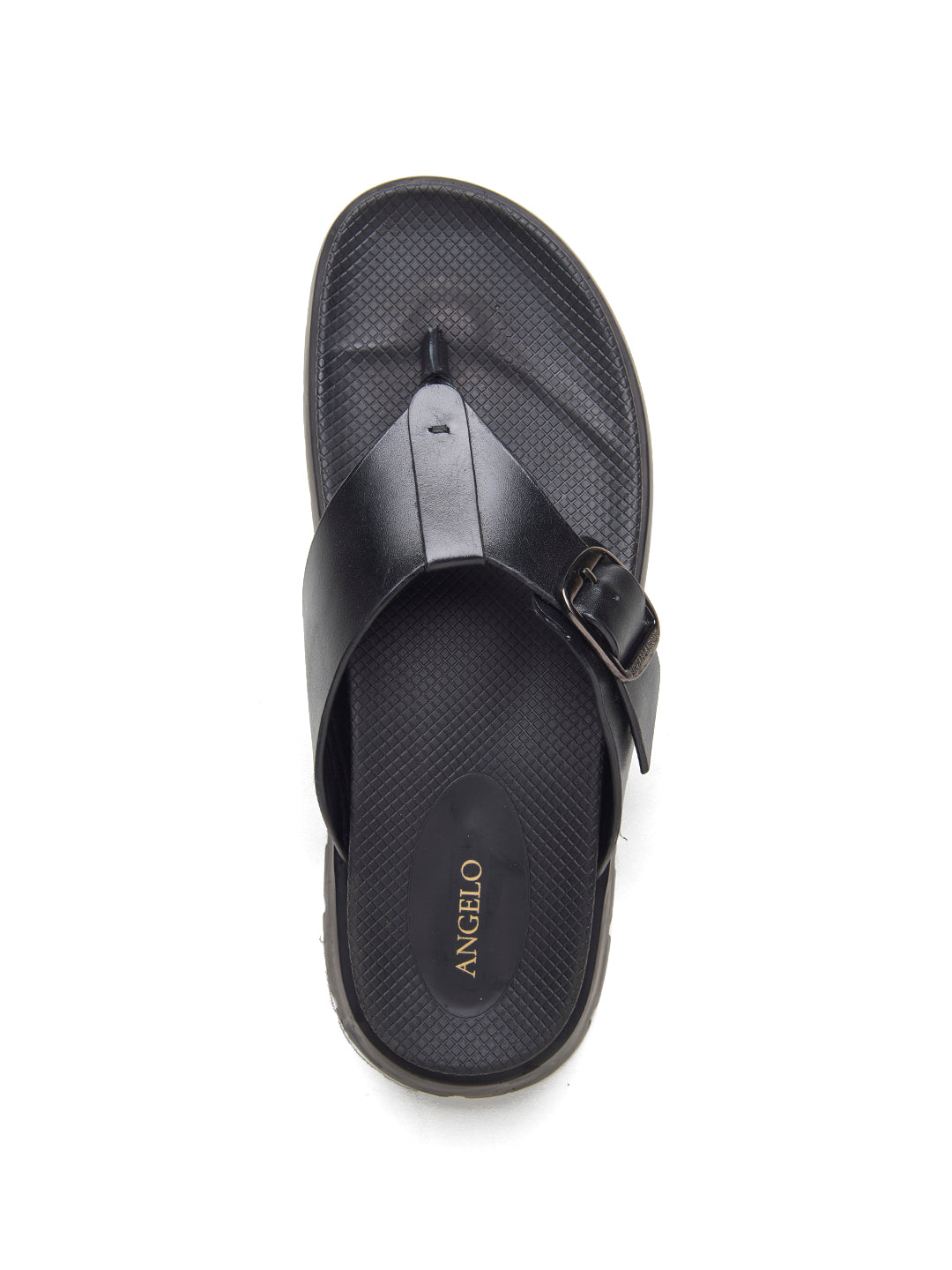 Venturo Leather Sandals Black