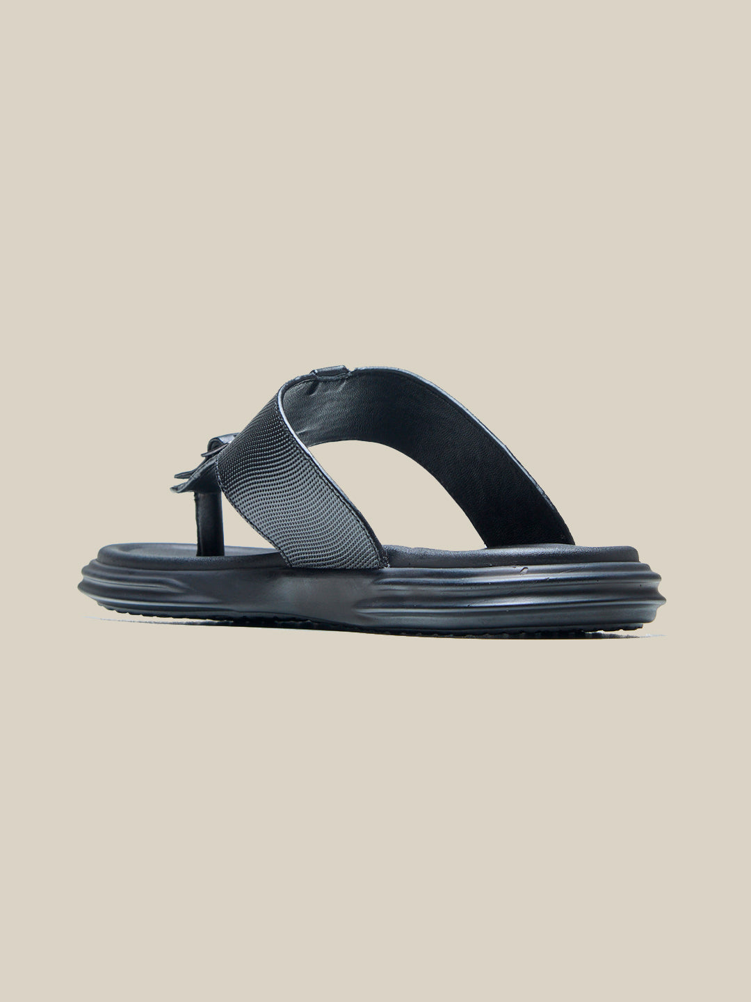 Vidal Leather Sandals Black