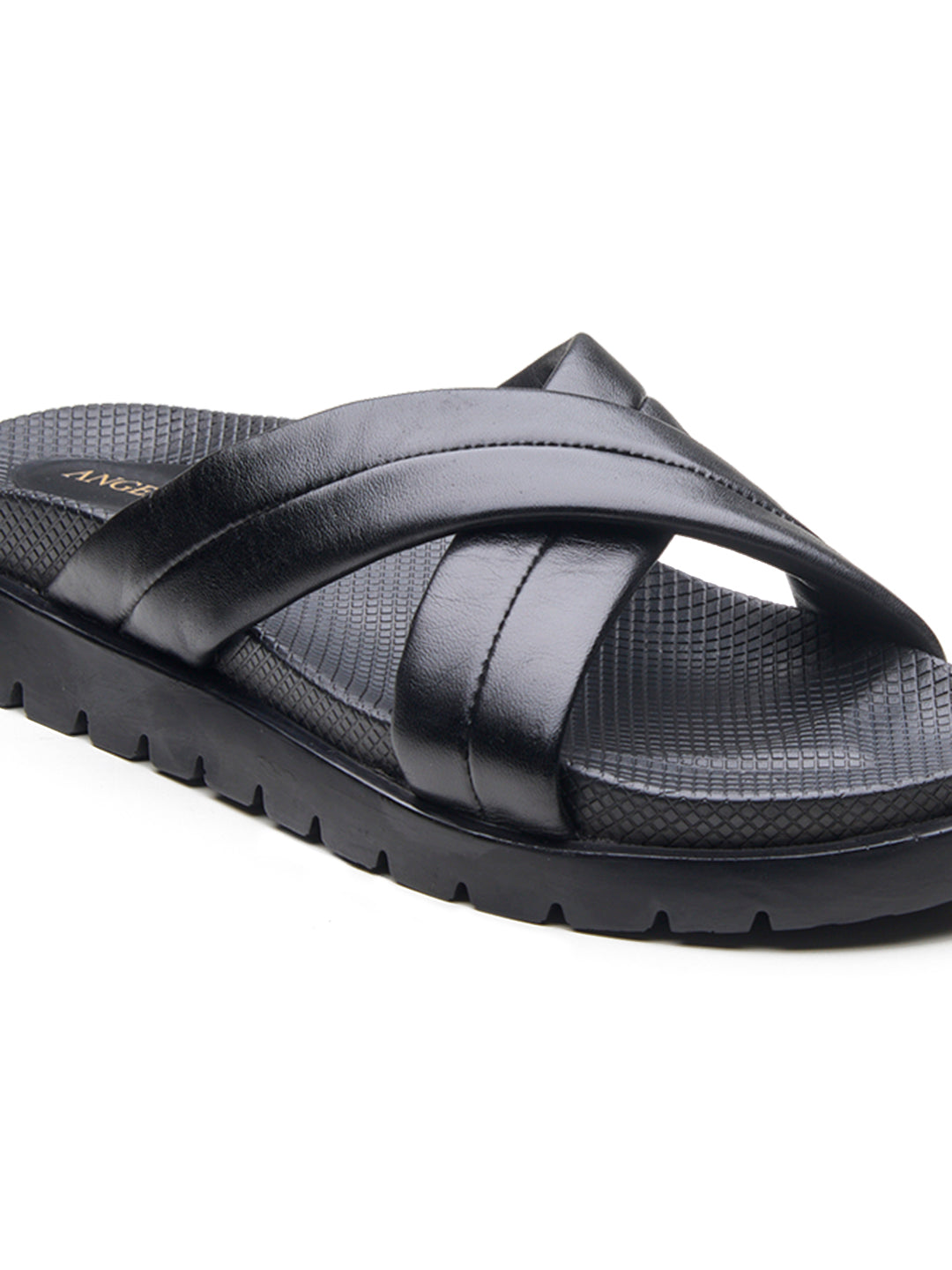 Vieri Leather Sandals Black