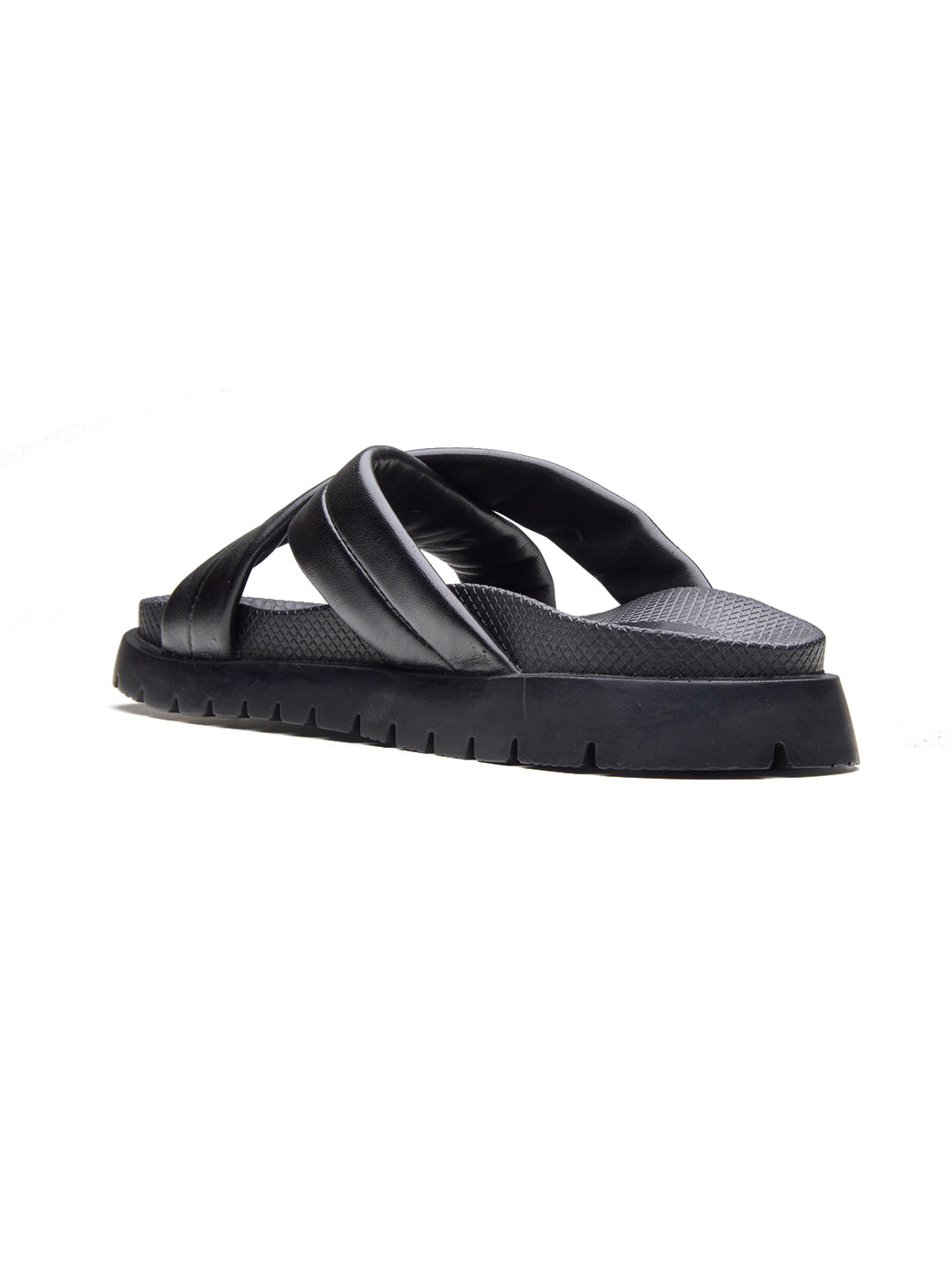 Vieri Leather Sandals Black
