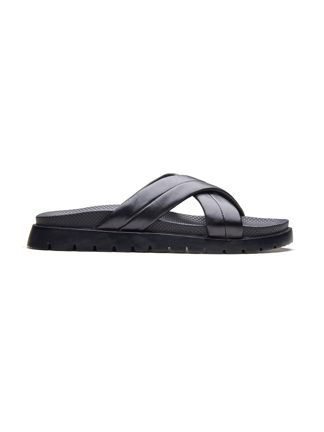 Vieri Leather Sandals Black