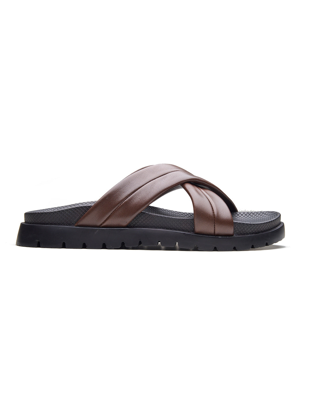 Vieri Leather Sandals Brown