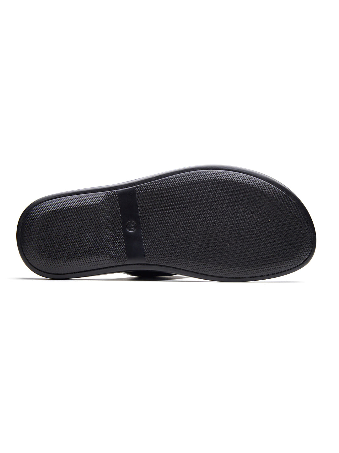 Vinyl Leather Sandals Black