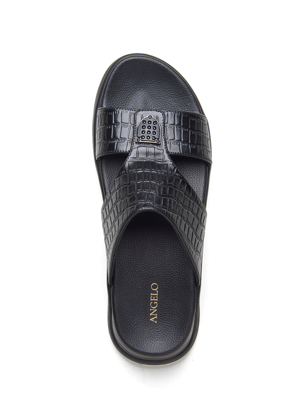 Vittor Leather Sandals Black