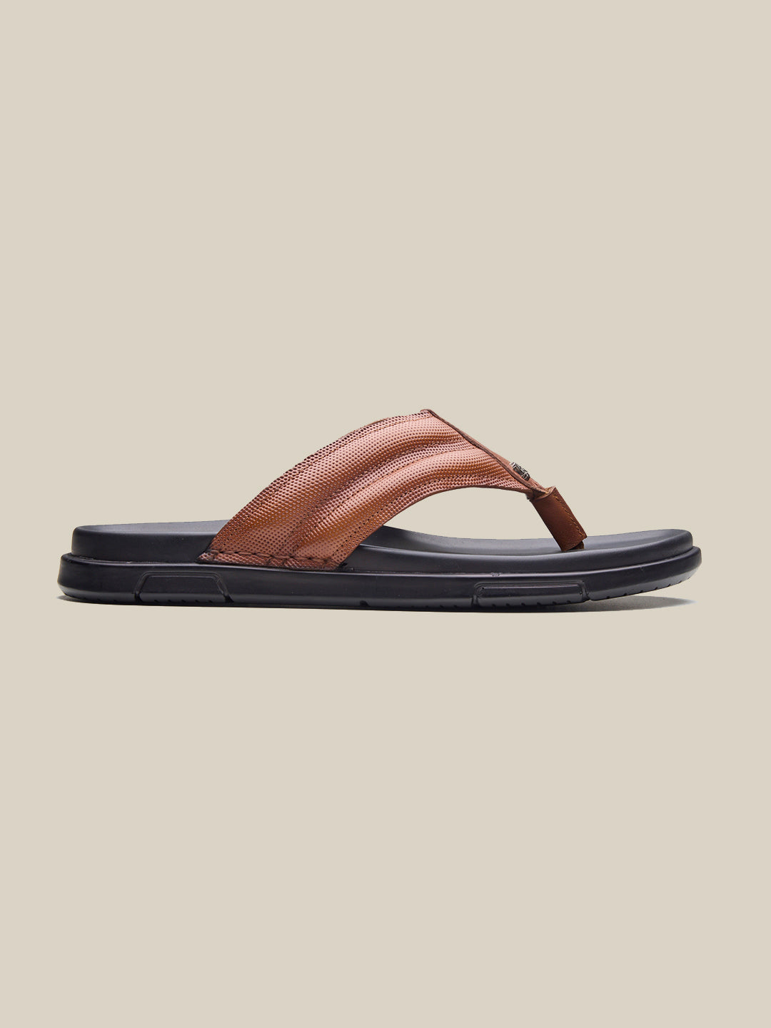 Viviano Leather Sandals Tan