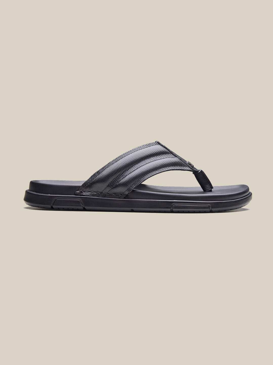 Viviano Leather Sandals Black