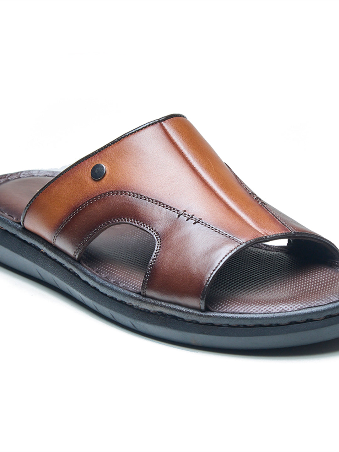 Voltur Leather Sandals Tan-Brown