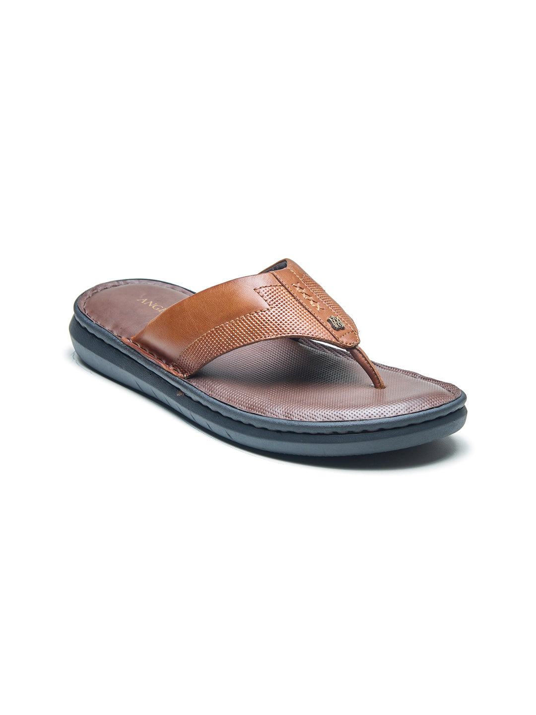Vulcano Leather Sandals Tan