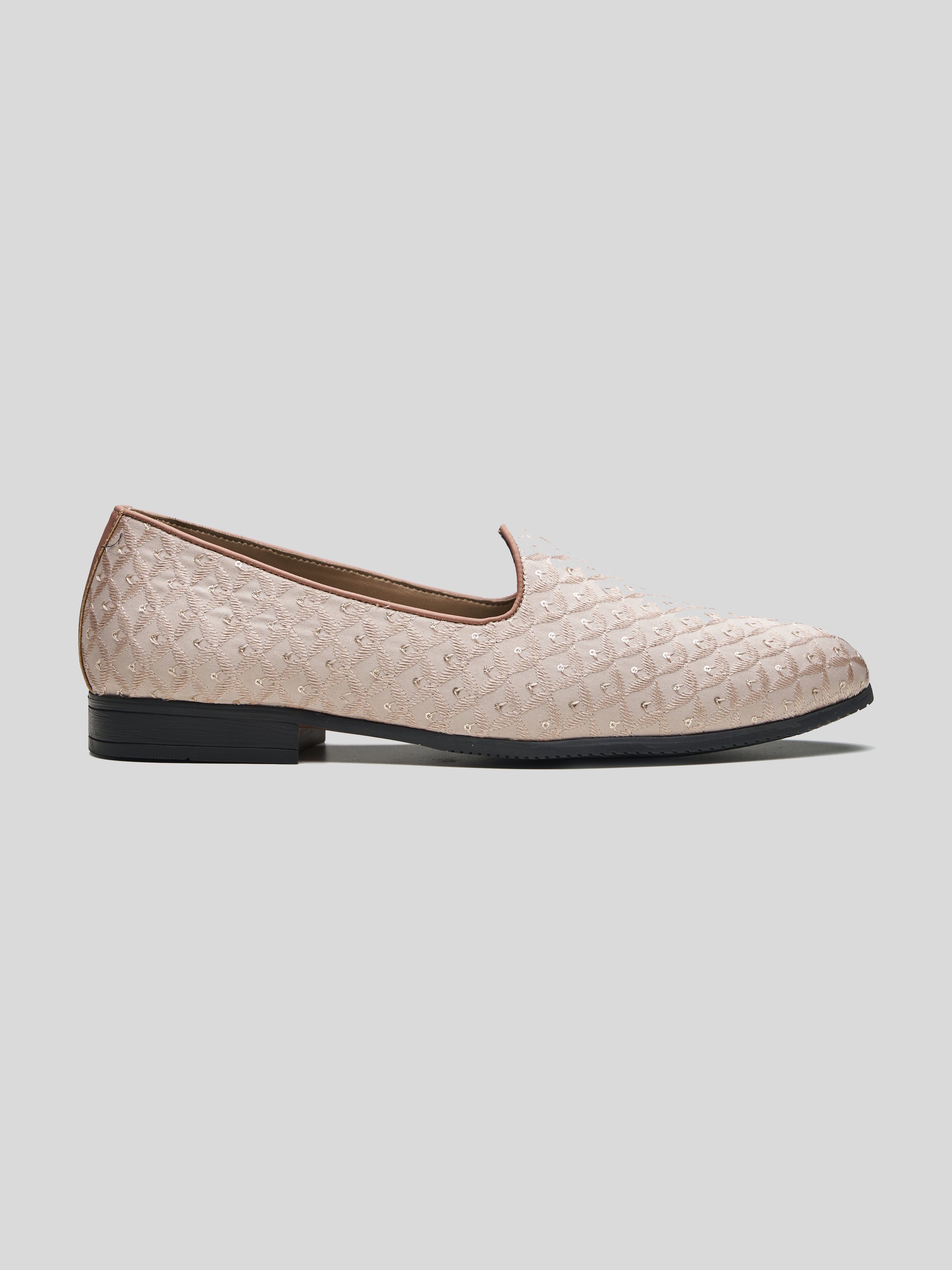 Gianni Ethnic Slip Ons Pink