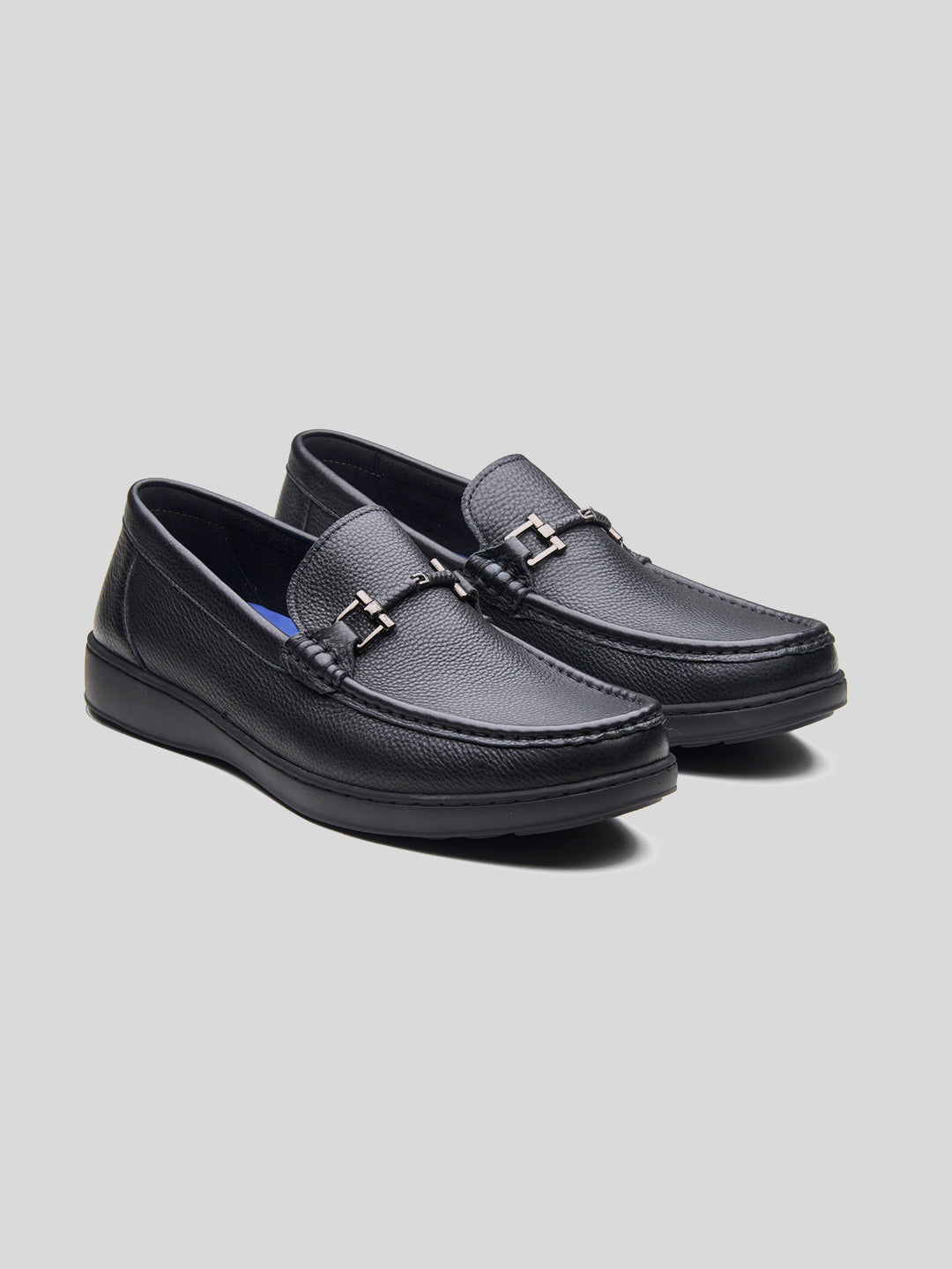 Alfonso Leather Comfort Shoes Black