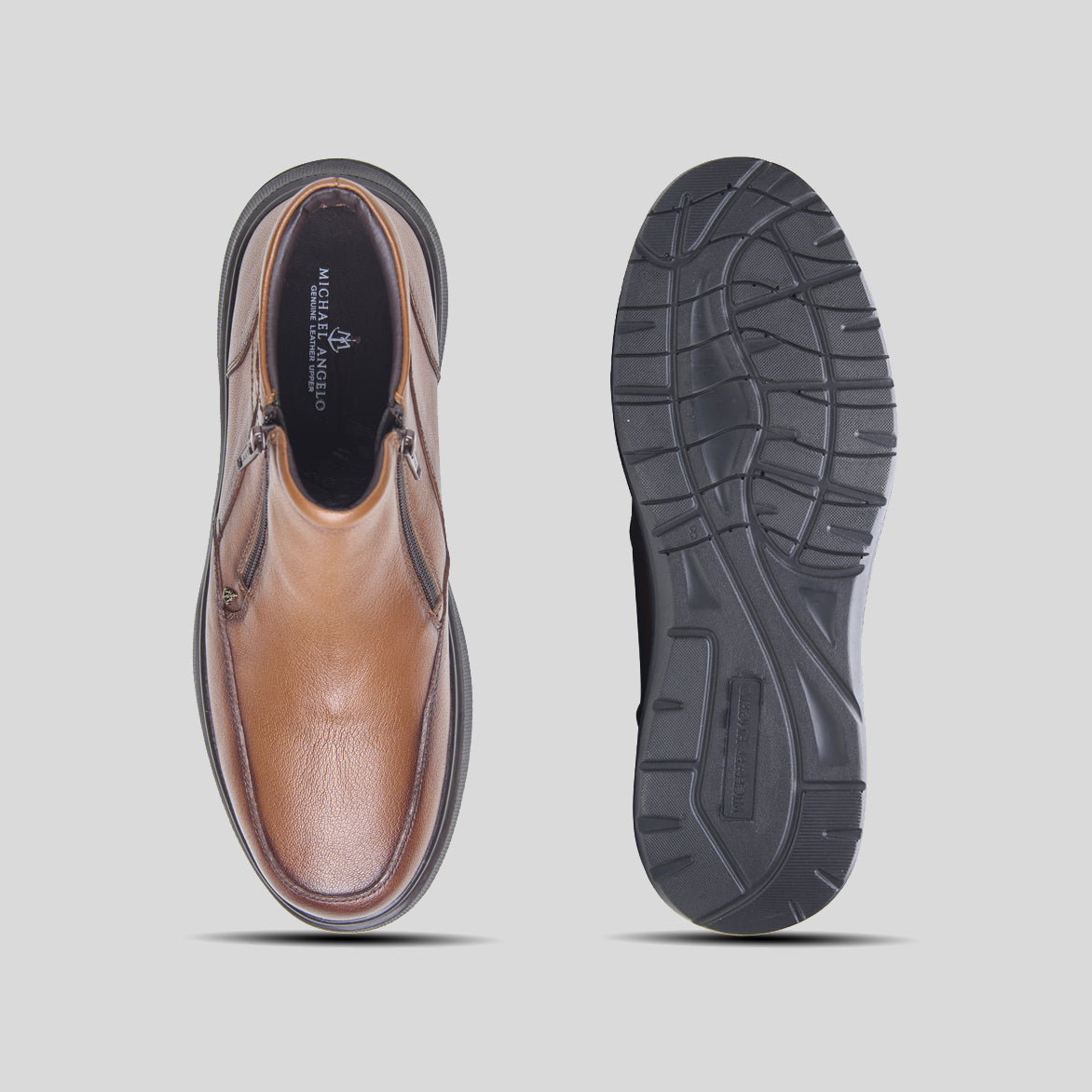 Ricci Leather Formals Tan