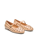 Michael Angelo's Etoile Mary Janes For Women (Beige)