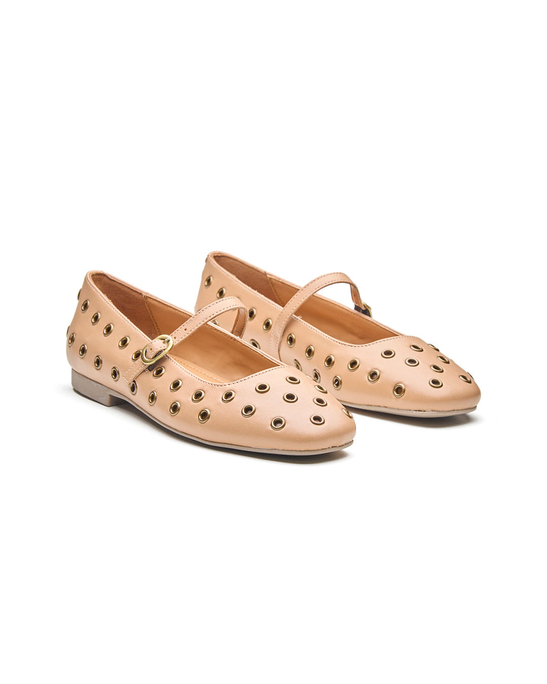 Etoile Mary Janes Beige