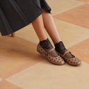 Michael Angelo's Rebello Mary Janes For Women (Taupe)