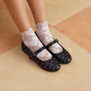 Michael Angelo's Rebello Mary Janes For Women (Black)