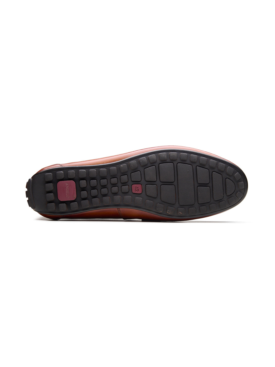 Piero Leather Loafers Slip-on Shoes Tan
