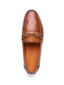 Piero Leather Loafers Slip-on Shoes Black