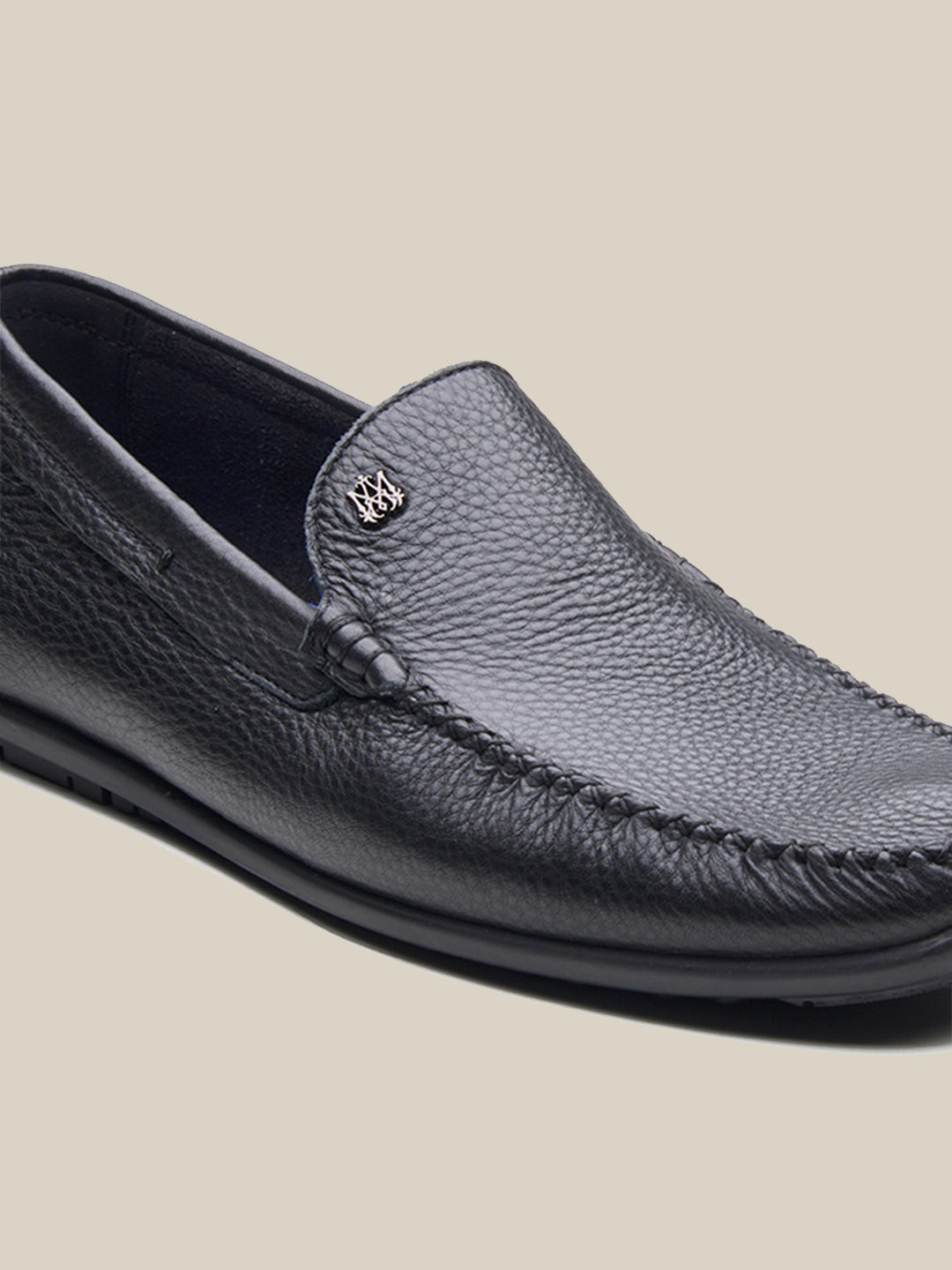 Ottavio Leather Loafers Black