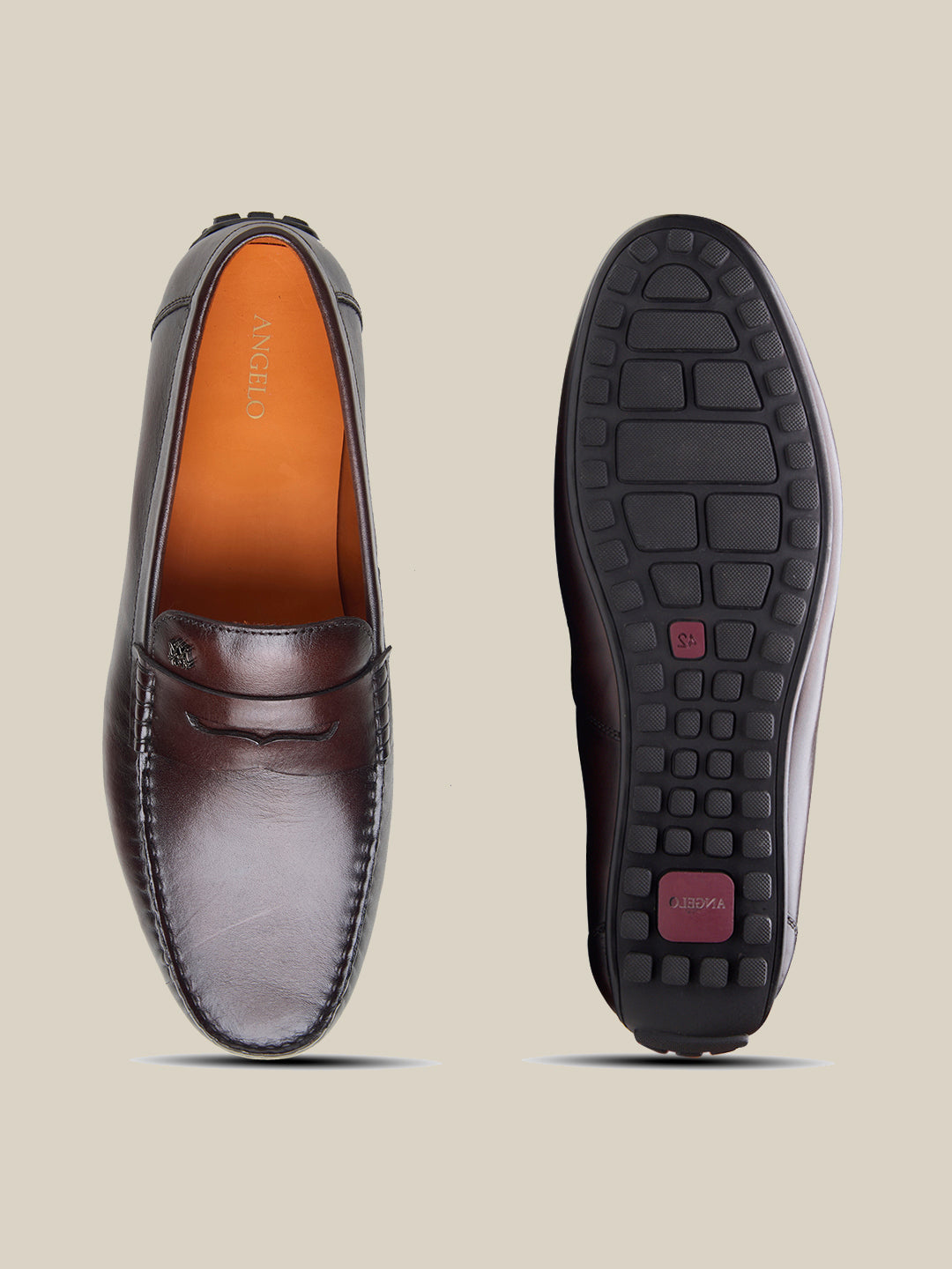 Primo Leather Loafers  Brown