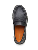Benuto Leather Formal Slip-on Shoes Black