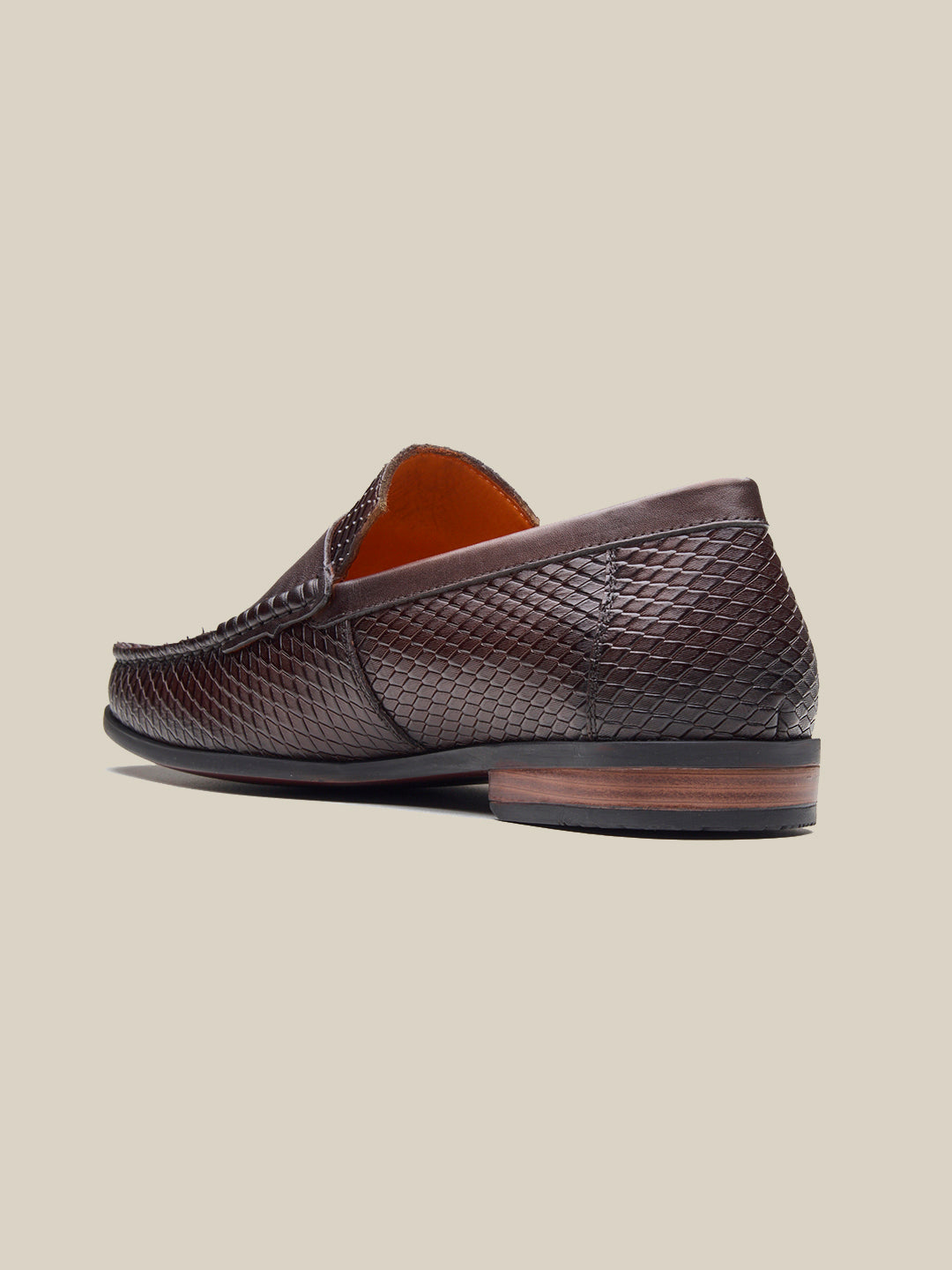 Riccardo Leather Loafers BROWN