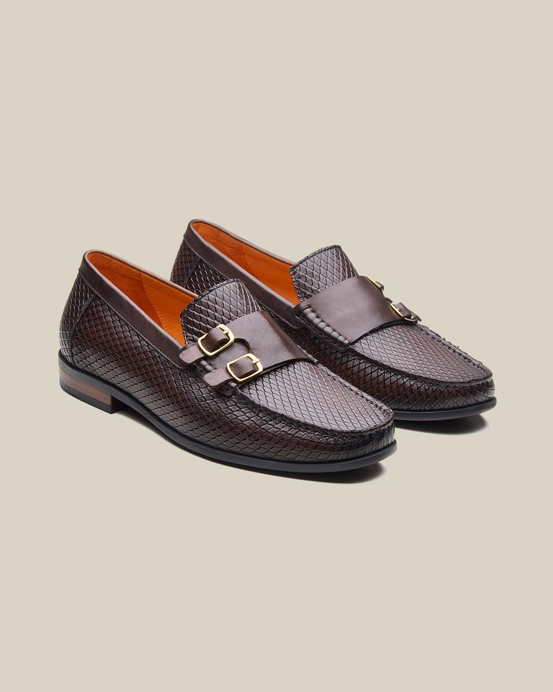 Riccardo Leather Loafers BROWN