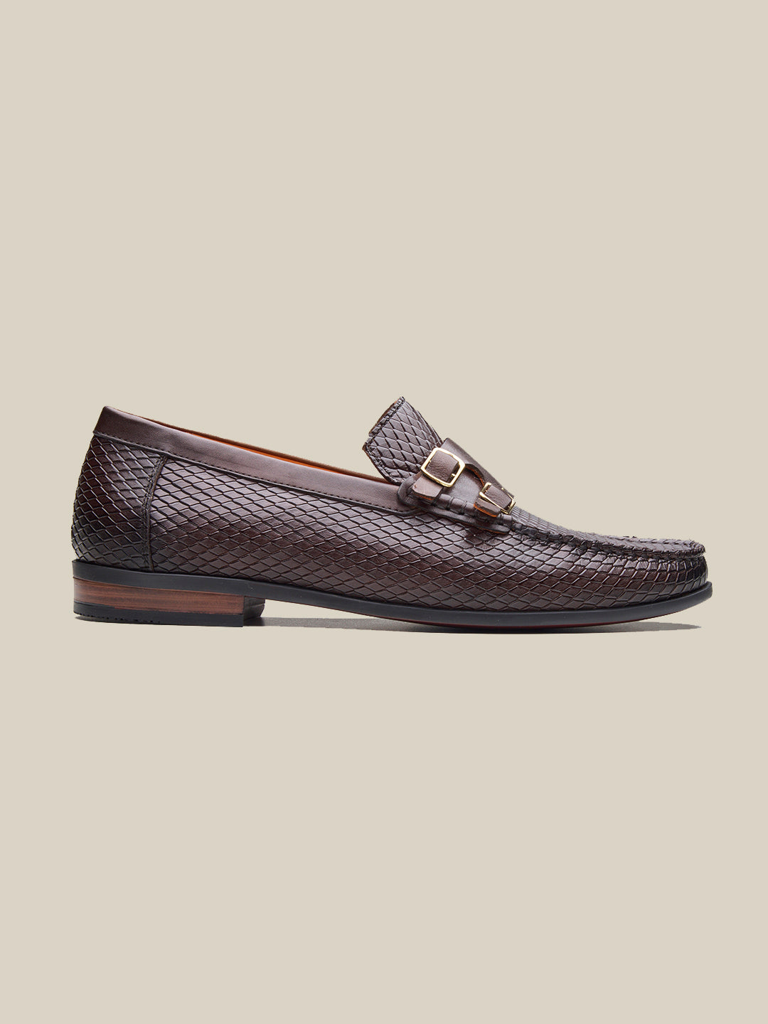 Riccardo Leather Loafers BROWN