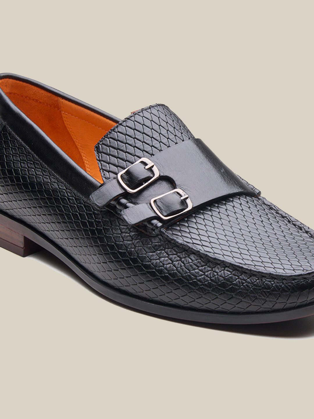 Riccardo Leather Loafers Black