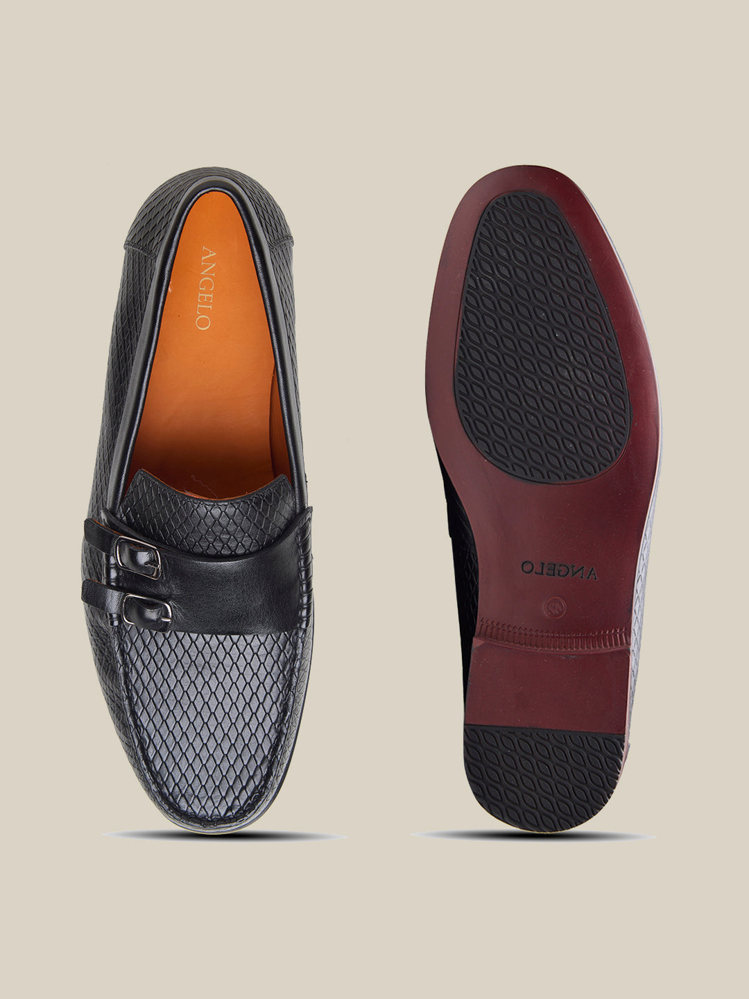 Riccardo Leather Loafers Black