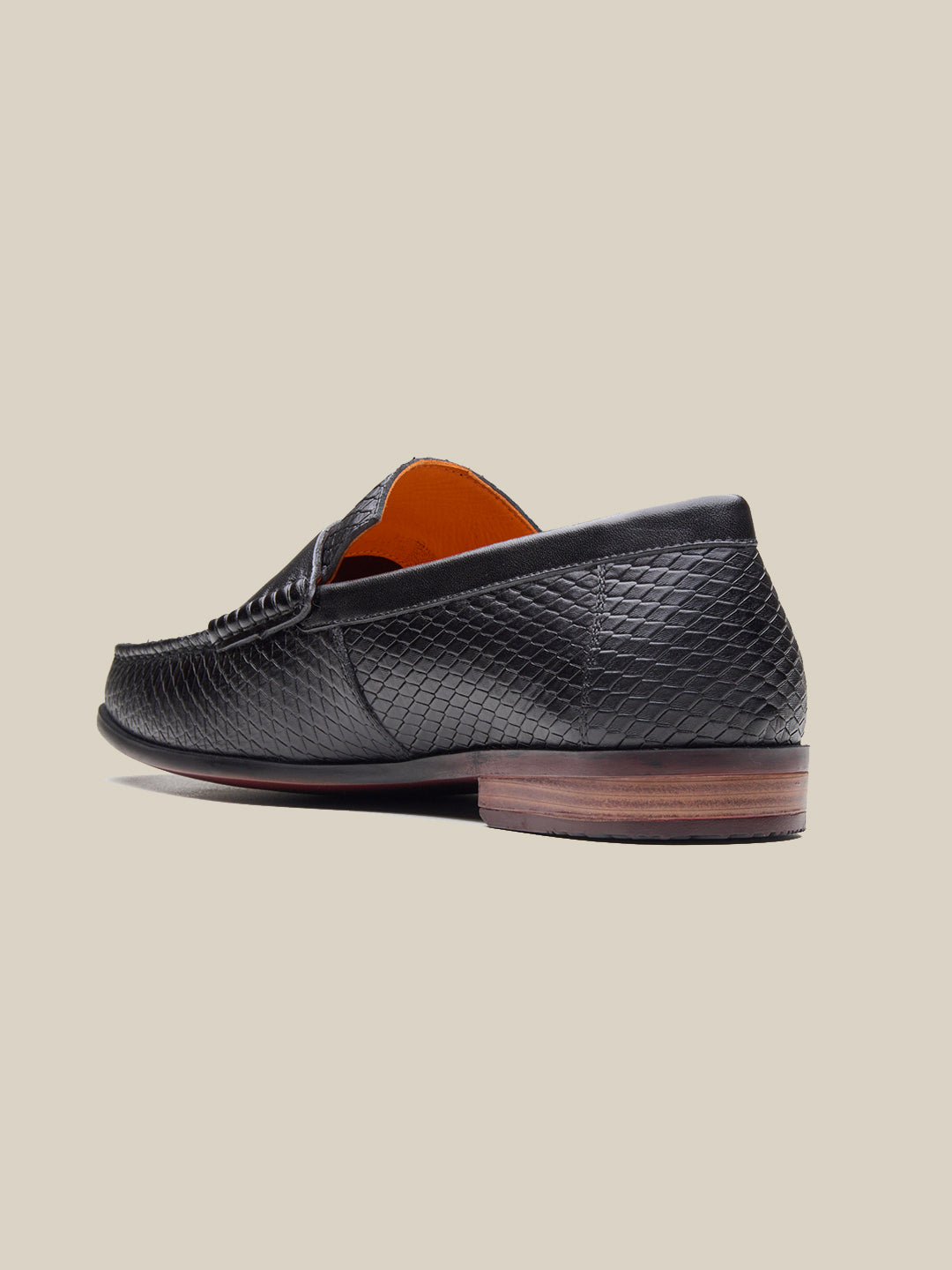 Riccardo Leather Loafers Black