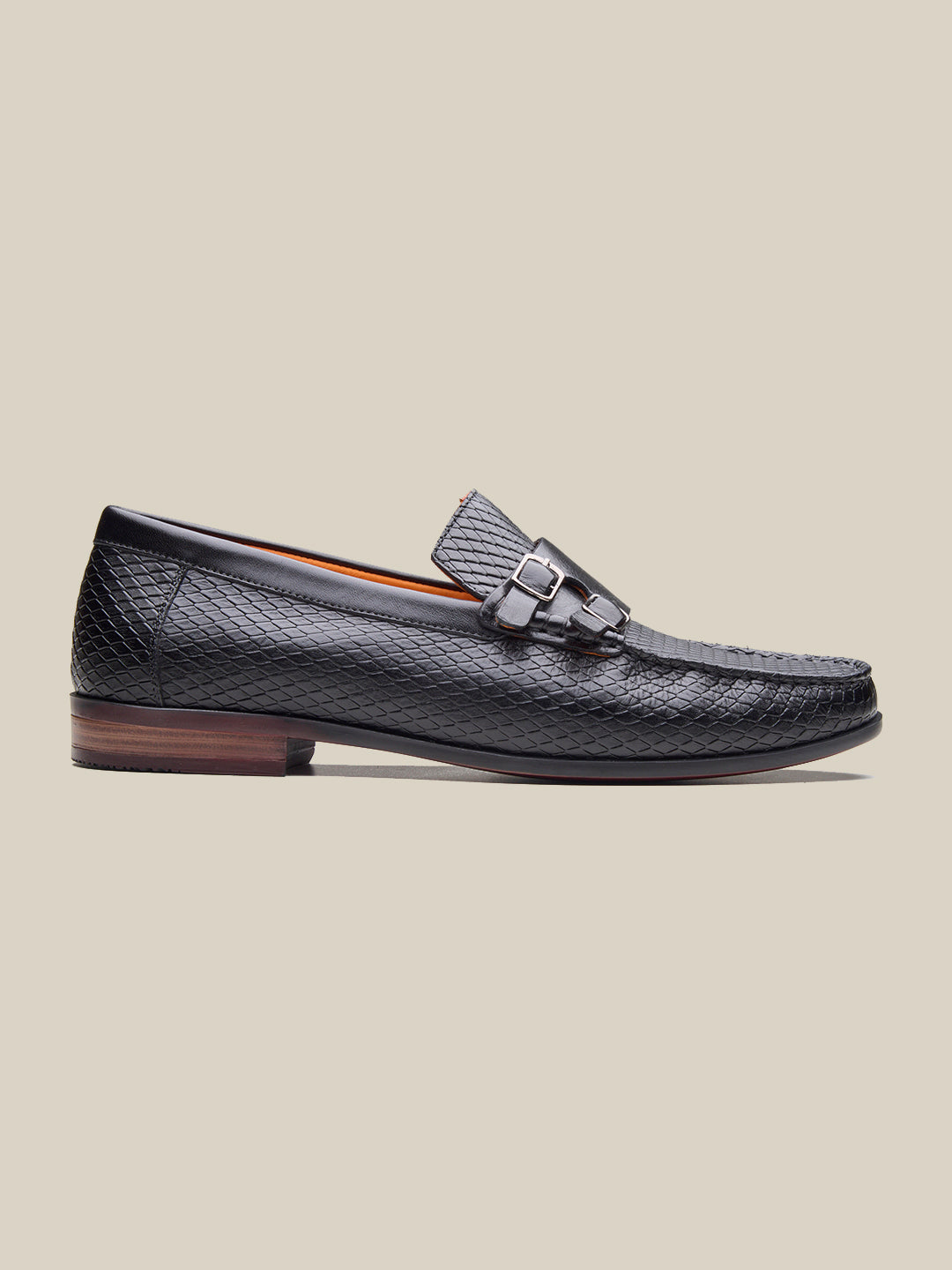 Riccardo Leather Loafers Black