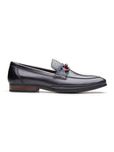 Karlo Leather Formals Shoes Black