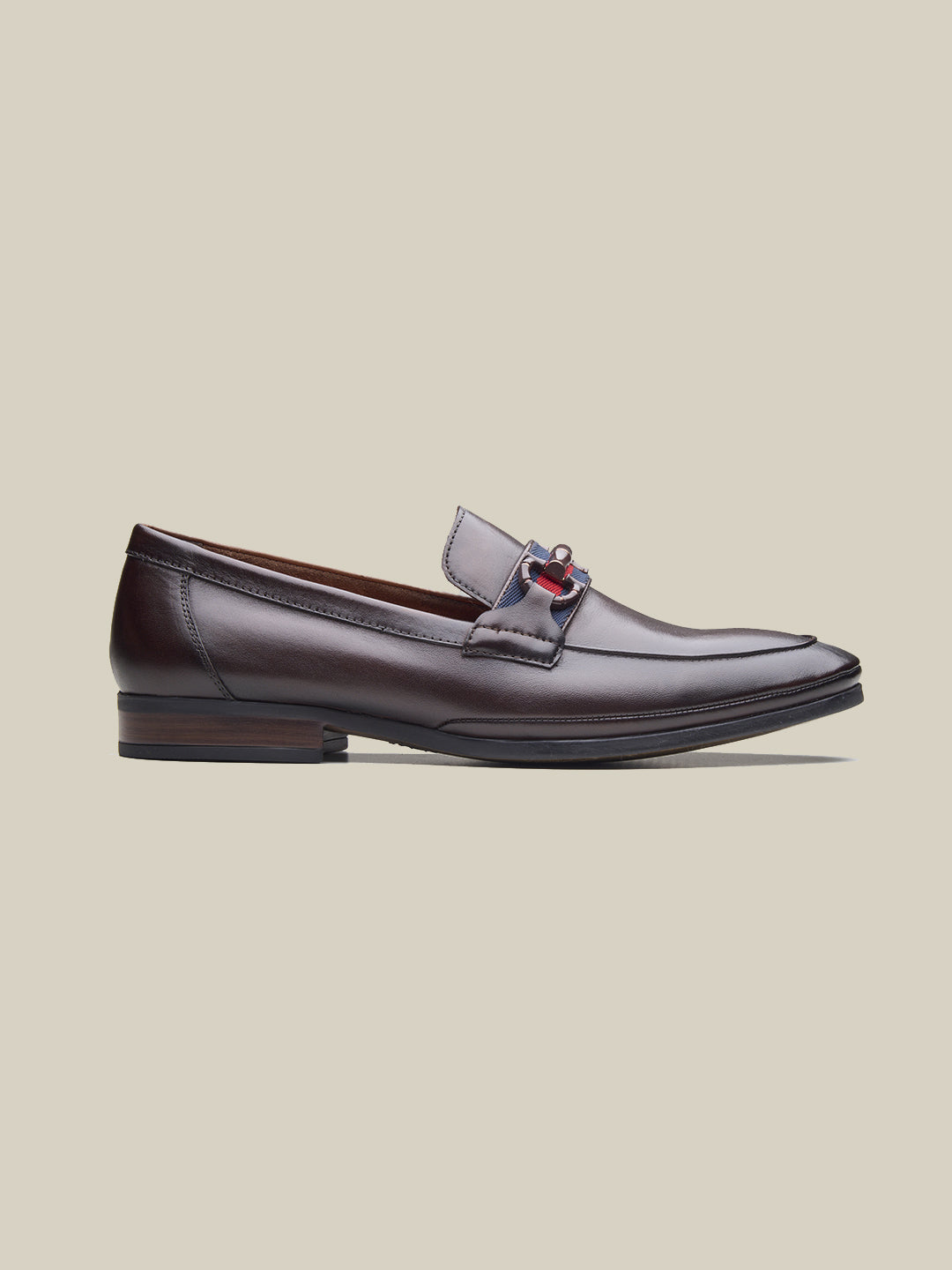Karlo Leather Formals Shoes Brown