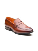 Klaus Leather Formal Slip-on Shoes  Tan