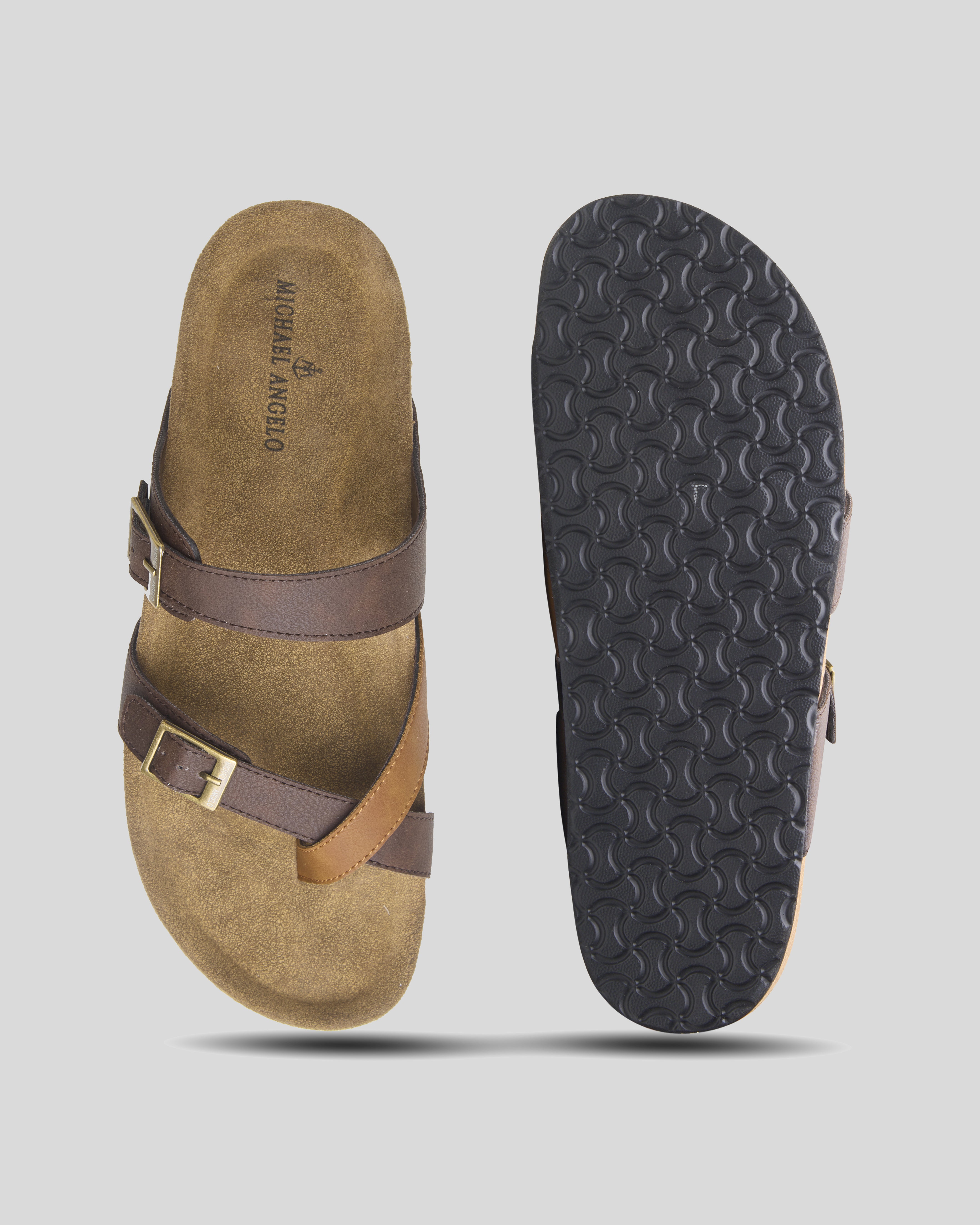 Renzo Sandals Brown