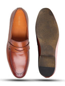 Klaus Leather Formal Slip-on Shoes  Tan