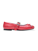 Michael Angelo's Charme Mary Janes For Women (Red)