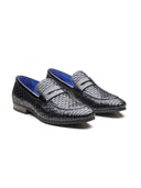 Klemen Leather Formal Slip-on Shoes black