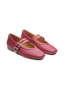 Michael Angelo's Camille Mary Janes For Women (Wine)